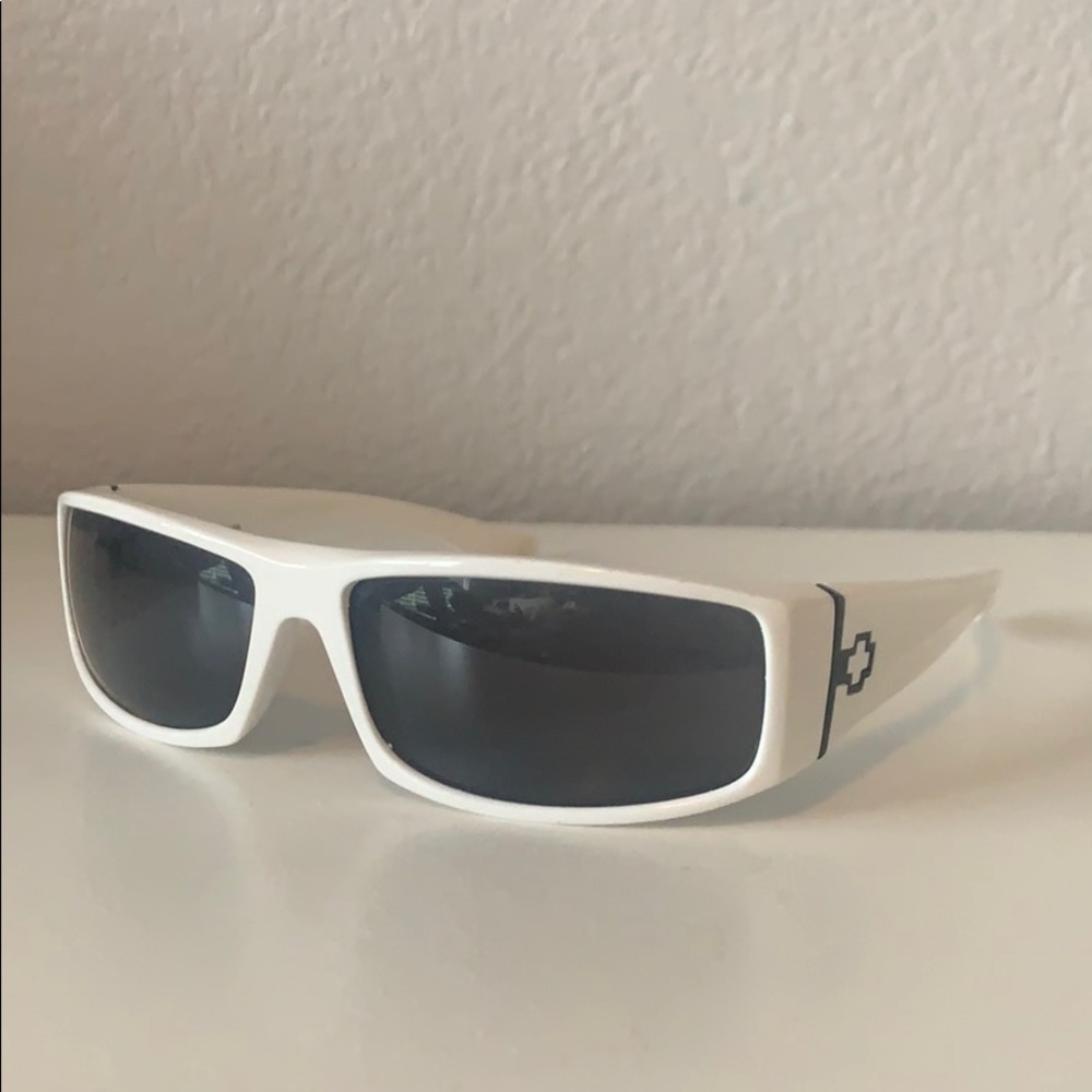 MENS SPY WHITE SUNGLASSES